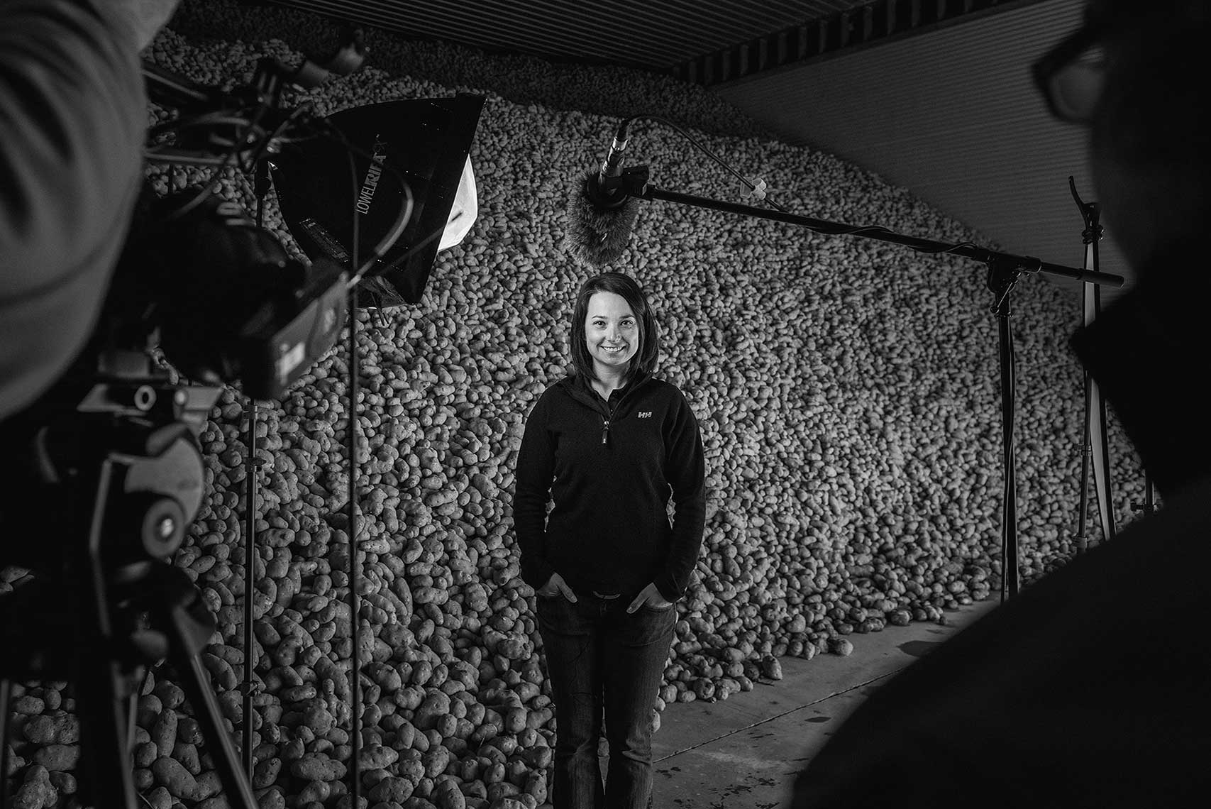 farm photographer Dean Casavechia - bts
