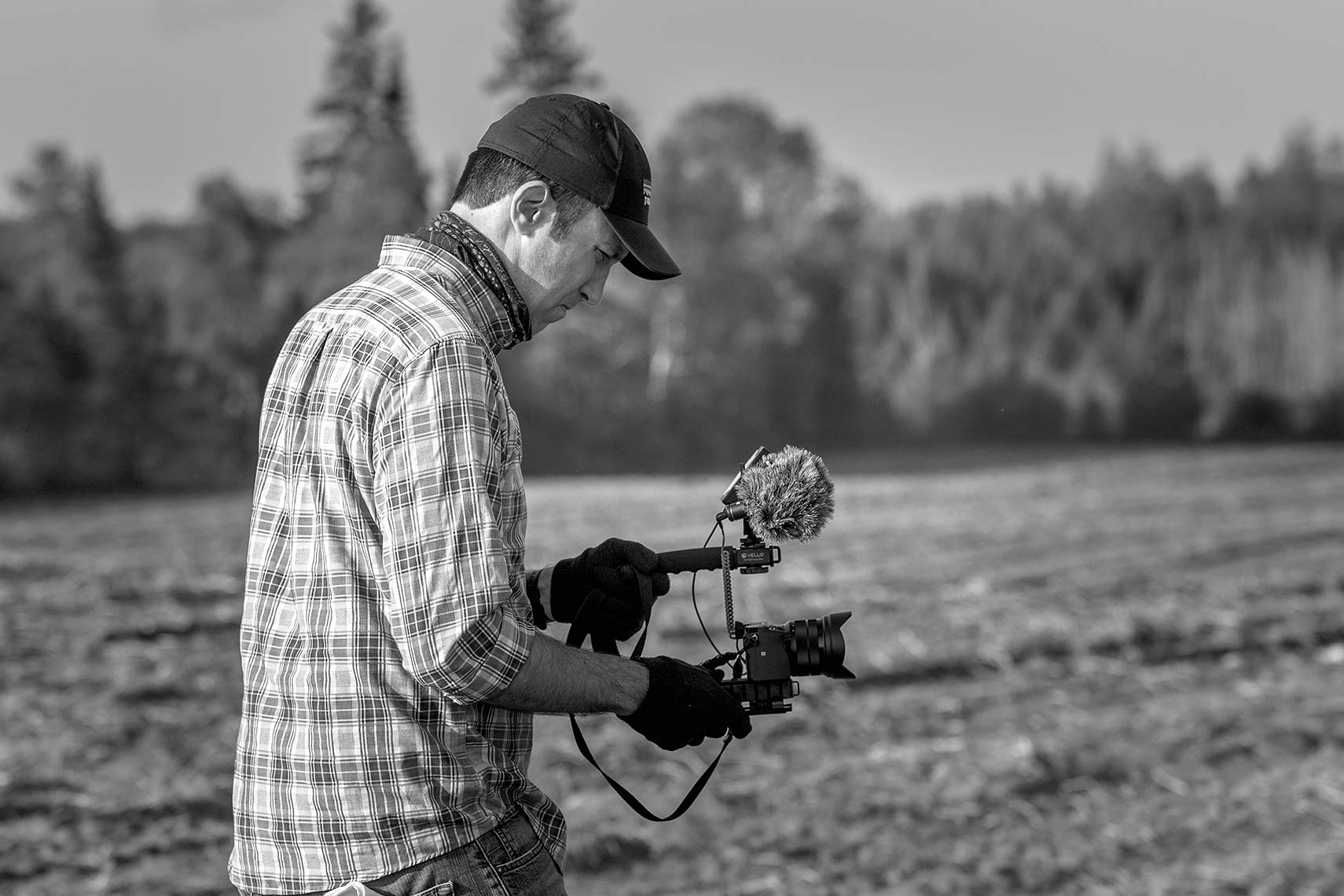 Agricultural photographer Dean Casavechia, Canada